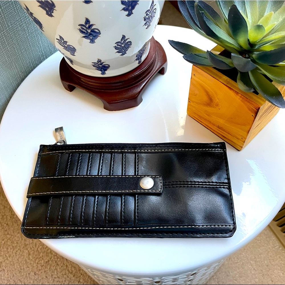 Baggallini Black Card Holder Wallet